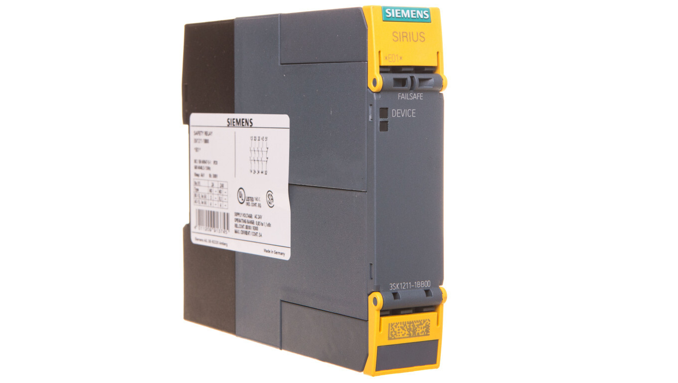Output module for safety relay 4Z 1R 24V AC SIRIUS 3SK1211-1BB00 /T2UK