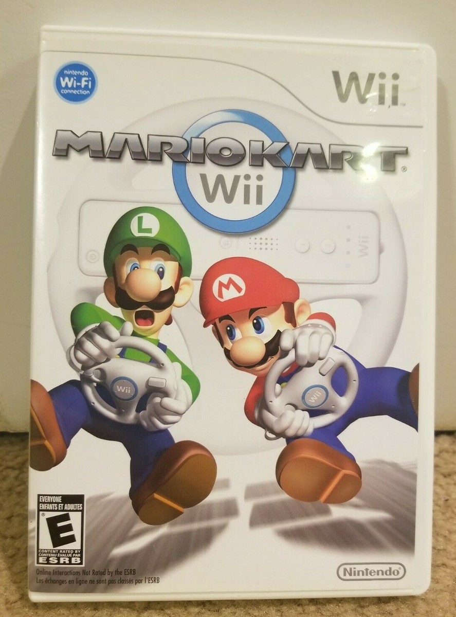 Nintendo Wii Mario Kart Wii / COVER ART AND CASE ONLY | eBay