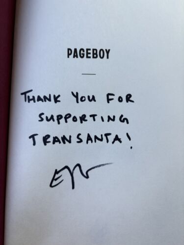 Pageboy : A Memoir by Elliot Page (2023, Hardcover) First Edition SIGNED - Picture 2 of 4