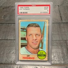 1968 Topps Lee Thomas #438 *Astros* PSA 9 MINT
