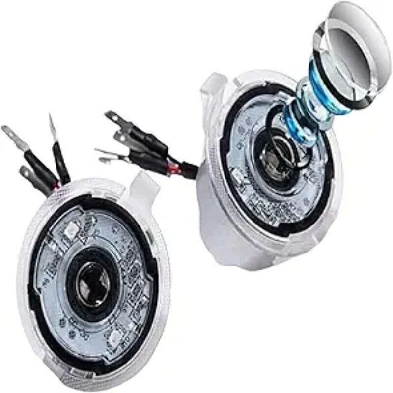 2x Luces Fantasma Espejo Retrovisor Lateral LED 3D Shadow para Ford Explorer 2003-18 Foto 2 de 4