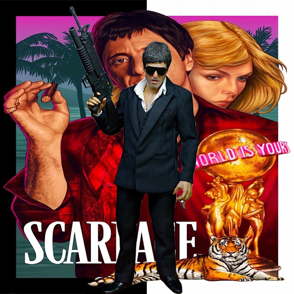scarfaceページ 1/6 Scarface Backdrop 15