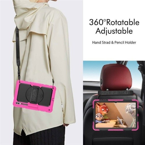 For Samsung Galaxy Tab S9 Ultra Plus 11" 12.4" 14.6" Rotating Case Screen Cover - Picture 113 of 130