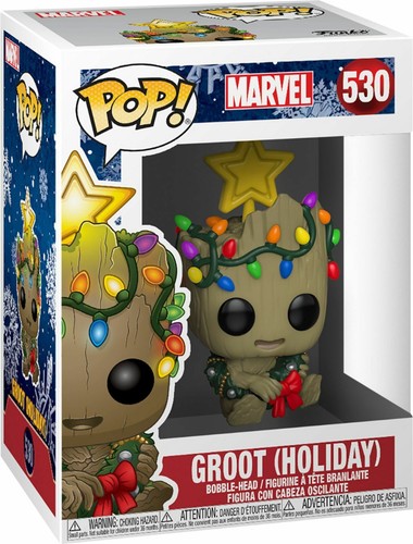 Groot Funko POP Marvel Holiday 