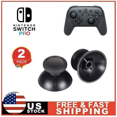 NEW 2PCS Replacement Thumbsticks Joysticks Cap Grip L R for Nintendo Switch Pro