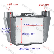 Universal 4.5" Core Liquid/Water to Air Intercooler 19.13"x12.7"x4.5" New