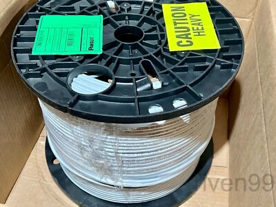 Panduit TX6A Cat6A UTP Solid Copper Ethernet Cable, 23AWG, 1000ft