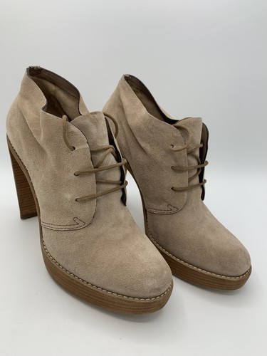 Cole Haan STEPHANIE AIR CHUKKA Maple Sugar Suede Bootie Women's 8.5 - Picture 2 of 7
