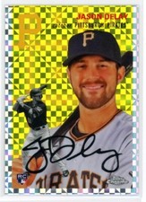 2023 Topps Chrome Platinum X-Fractor Jason Delay RC Pittsburgh Pirates #145