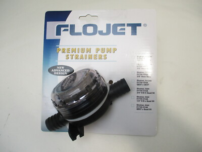 01740-000A Flojet Water Pump Inlet Inline Strainer 3/4'' Hose