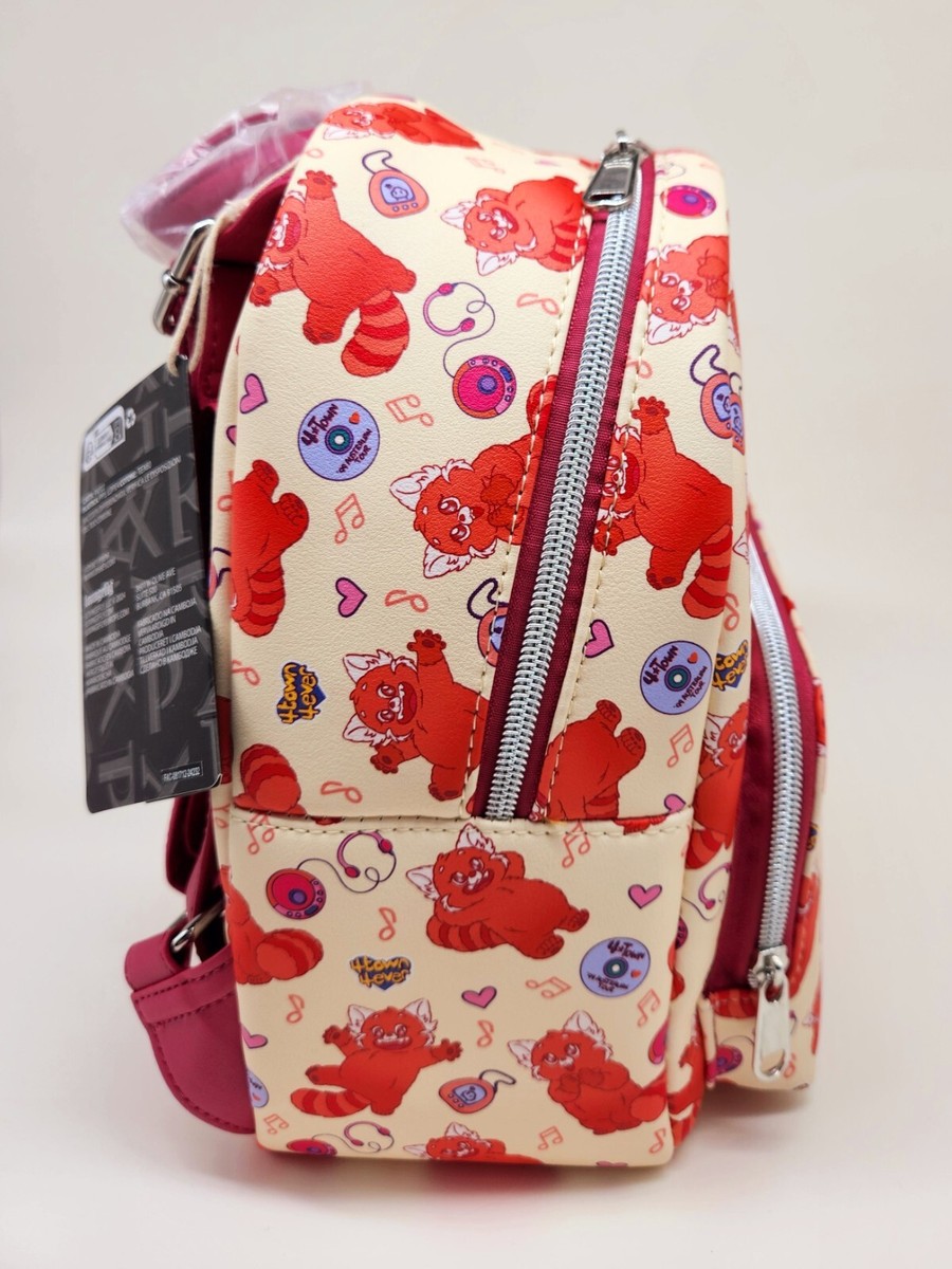 Loungefly Disney Pixar Turning Red Panda Mini Backpack NWT  display picture 2