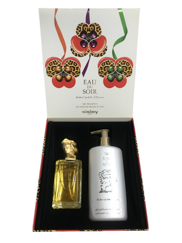 Eau Du Soir by Sisley PERFUME Women 2 Pc Set : 3.3 oz EDP Spray + 8.4 oz S/G NIB - Picture 2 of 5