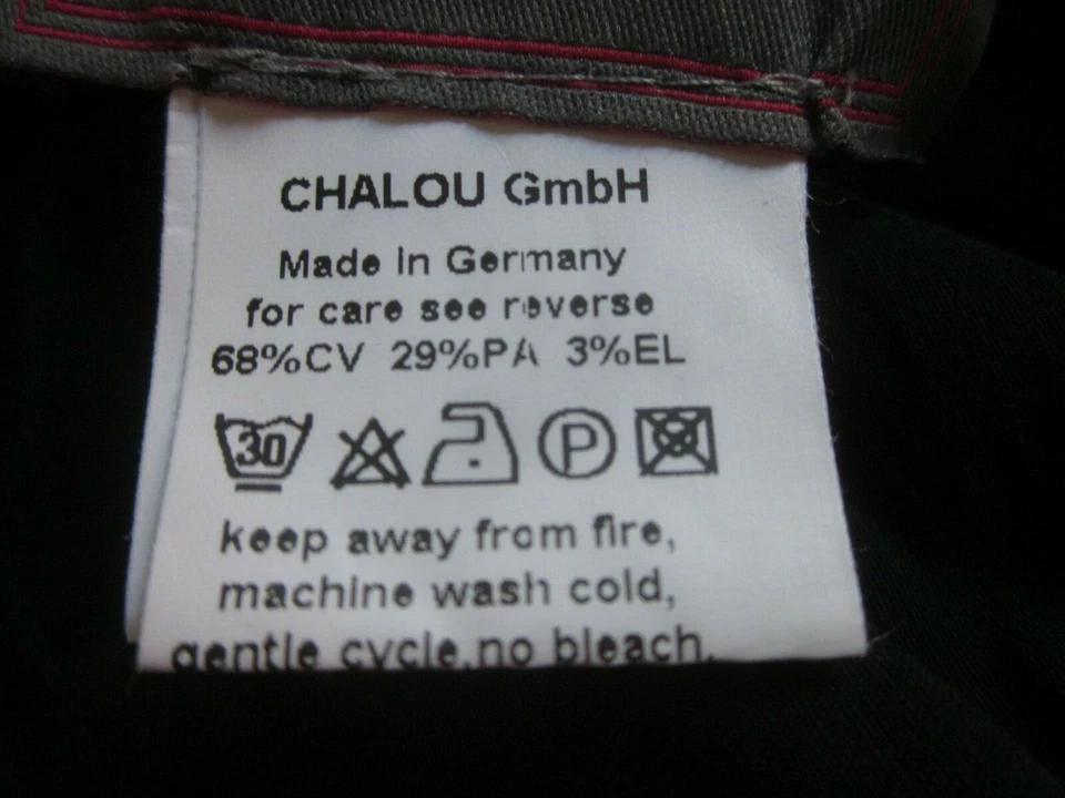 Pantalón Chalou Sempre Piu Mujer Talla Grande 28 Pierna Recta Elástico en Negro Foto 4 de 4