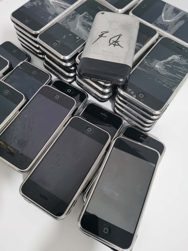 lot of Apple iPhone 2G 1st Gen 4GB / 8GB / 16GB mobile phone no crack & crack - Picture 15 of 29