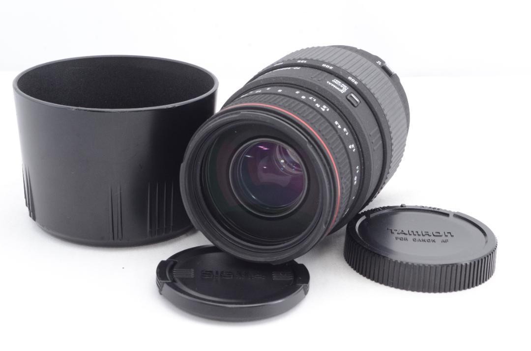 Sigma 70-300mm F4-5.6 DG Macro Lens for Canon - Used, Mint with Minor Center Softness  