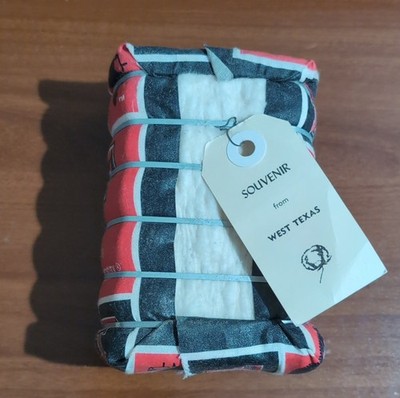 Miniature Cotton Bale From West Texas - Texas Tech University Theme TTU
