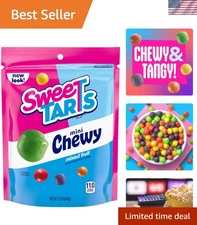 Delicious 12 oz Mini Chewy Candy - Sweet & Tart Mixed Fruit Explosion