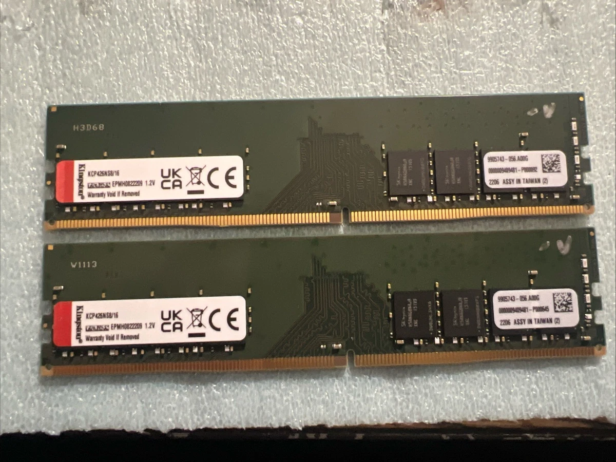 Kingston DDR4 SDRAM 32 GB Total Capacity Memory (RAM) for sale | eBay