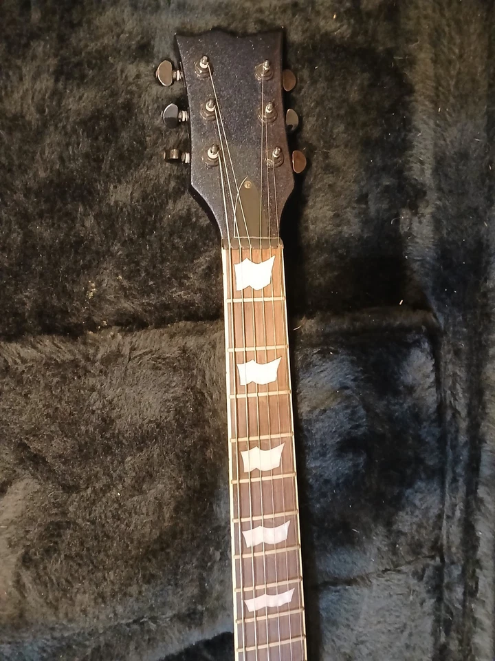 Guitarra eléctrica ESP LTD Viper-330 en acabado Gun Metal Blue. Estuche incluido Foto 4 de 4