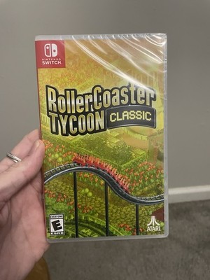 RollerCoaster Tycoon Classic - Nintendo Switch, 2025 - ATARI - NEW/SEALED