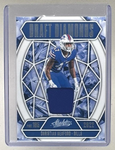 2025 Panini Absolute Christian Benford Base (RAW)