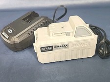 Snow Joe Sun Joe 24v 4.0 AH Lithium Ion Battery 24VBAT and Quick Charger