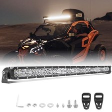 Slim LED Light Bar, 30000LM Flood Spot Beam Combo Off Road LED 30 Inch White