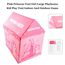 Pink Princess Tent Girl Large Playhouse Kid Play Tent Indoor And Outdoor Game