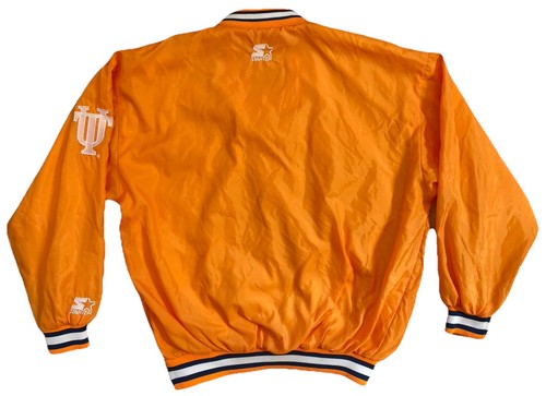 Pullover vintage starter Tennessee Volunteers Vols giacca a vento anni 90 uomo taglia XL - Foto 10 di 11