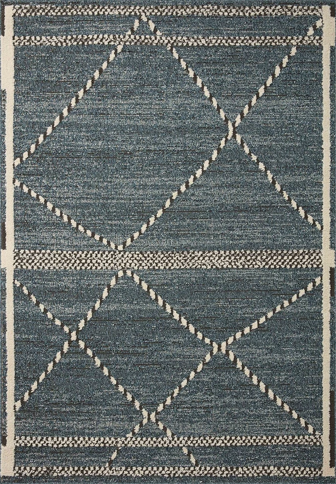 Fabian Collection FAB-01 Denim/Charcoal 7'-10" x 10' Area Rug - Image 2 of 4