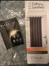 Black Blackout Thermal Insulated Curtains
