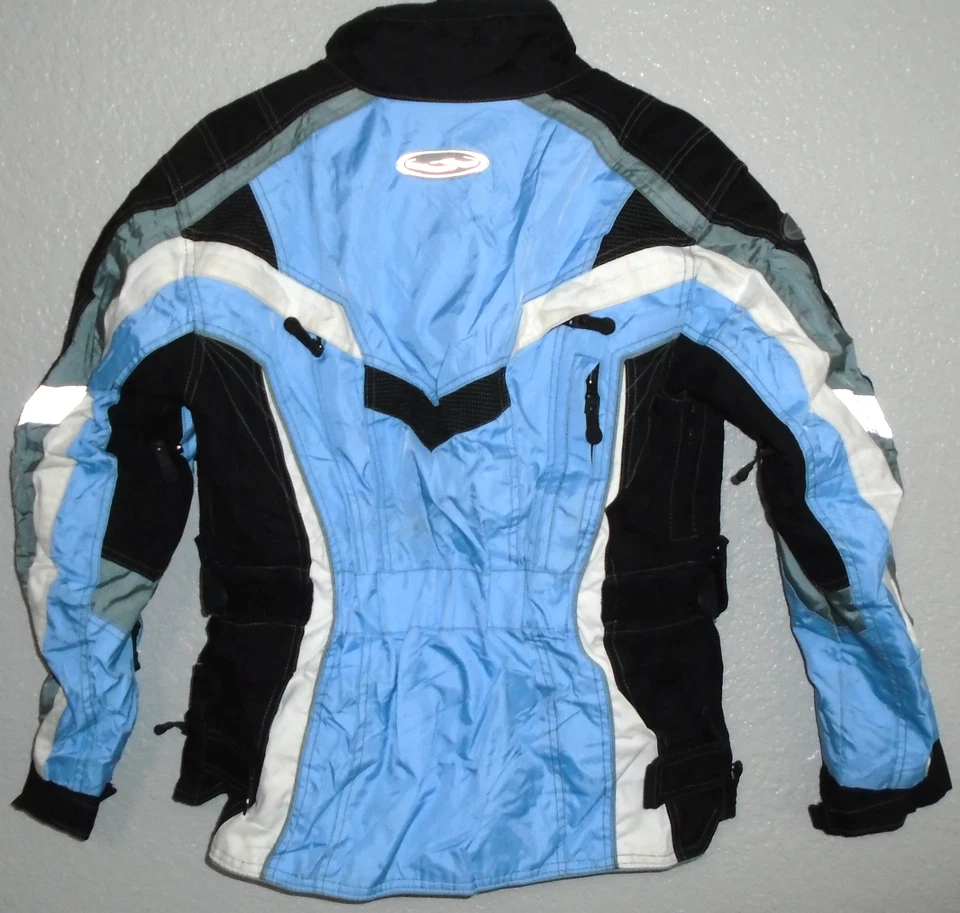 Chaqueta Castle X Rizer Mujer Pequeña Azul Blanco Moto de Nieve Invierno Abrigo Aislante Foto 2 de 3