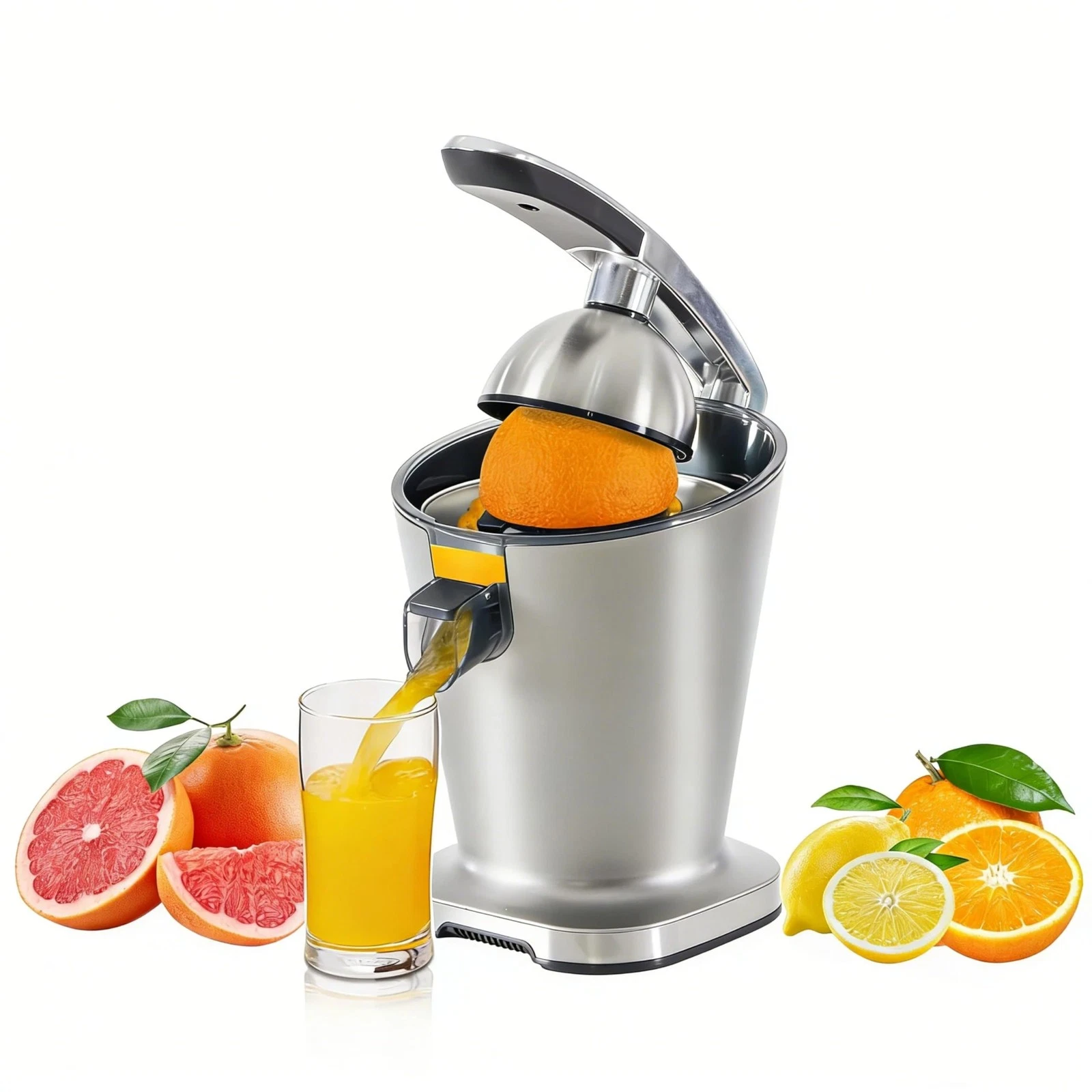 Electric Citrus Juicer Squeezer, One-Touch Operation Orange Juicer Machine
Opens in a new window or 