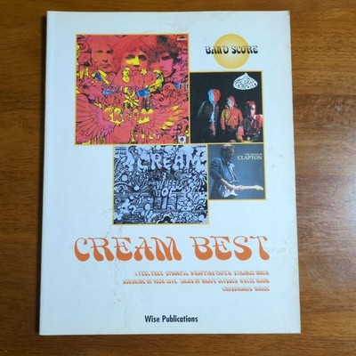 Cream Best Eric Clapton Band Score Book, Songs: White Room, Crossroads, Sunshine