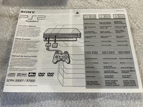 2001 Sony Playstation 2 PS2 Console System 30001 Complete Original Matching BOX