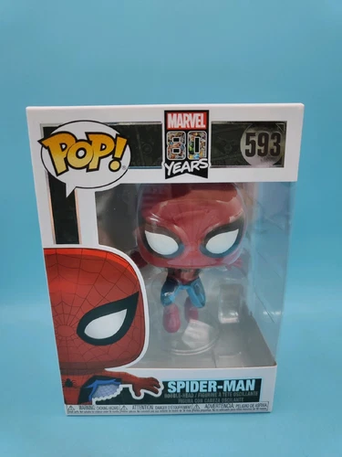 FUNKO POP Marvel Series 593 Spider-Man 80 Years VINYL POP FIGURE