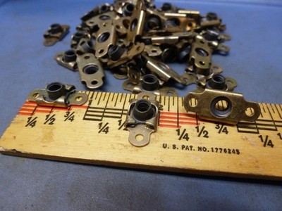 50) MS21059L3 Self-Locking Floating NutPlates #10-32 Cadm Steel 2 Hole Aircraft