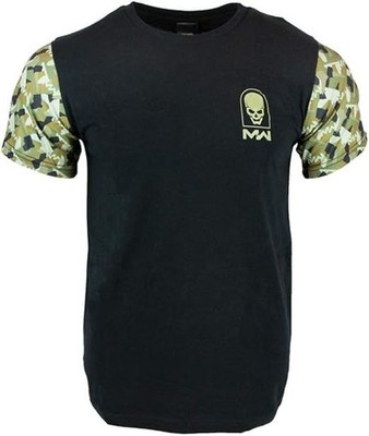 Call of Duty Modern Warfare Skull T-Shirts M (UK/EU) S (US) Schwarz Neu