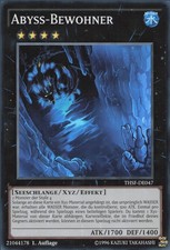 YuGiOh Abyss-Bewohner THSF-DE047 Super Rare Good 1st
