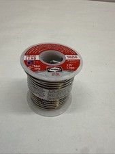 Harris 331753 WS10098: 50/50 Leaded Solid Wire Solder 16oz .125" 3.2mm Dia 454g