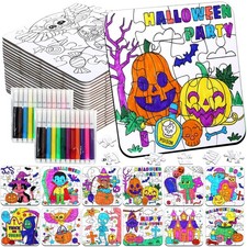 Halloween Crafts for Kids  Adults, DIY Arts Activities Kit Puzzle Game Toy