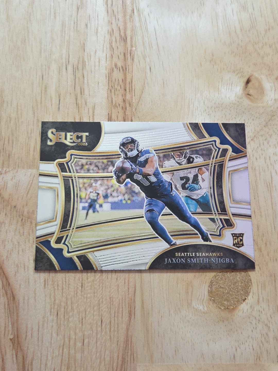 2023 Select JAXON SMITH-NJIGBA Field Level #385 Rookie Seahawks