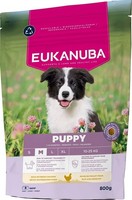 Eukanuba Puppy Medium Breeds Chicken Trockenfutter Huhn Welpen 800G