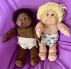 Lot of 2 #10 head mold Cabbage Patch Kids 1986