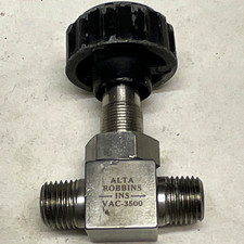 Alta Robbins VAC-3500 Manual Vacuum Needle Valve 1/4” NPT