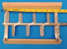 Vintage Dolly Madison K6E57 Ice Cream Maker 4qt Dasher Paddle Insert Metal Wood