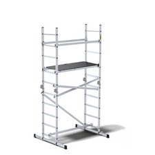 ALUMINUM IKAR ROLLING LADDER SCAFFOLDING (MULTI-PURPOSE LADDER)
