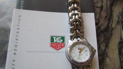 Tag Heuer Link Quartz White Dial Face Women's Watch WG1312-WIG 6782
