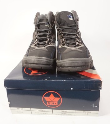 Lico 700898 Checkpoint Outdoorstiefel grau schwarz Größe 41 wie neu mit OVP