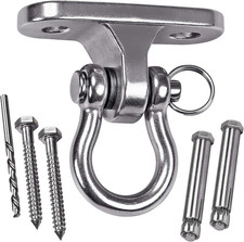 Gwongvvei Heavy Duty Swing Hanger Stainless Steel 304 Antirust, 1800 Lb Capacity